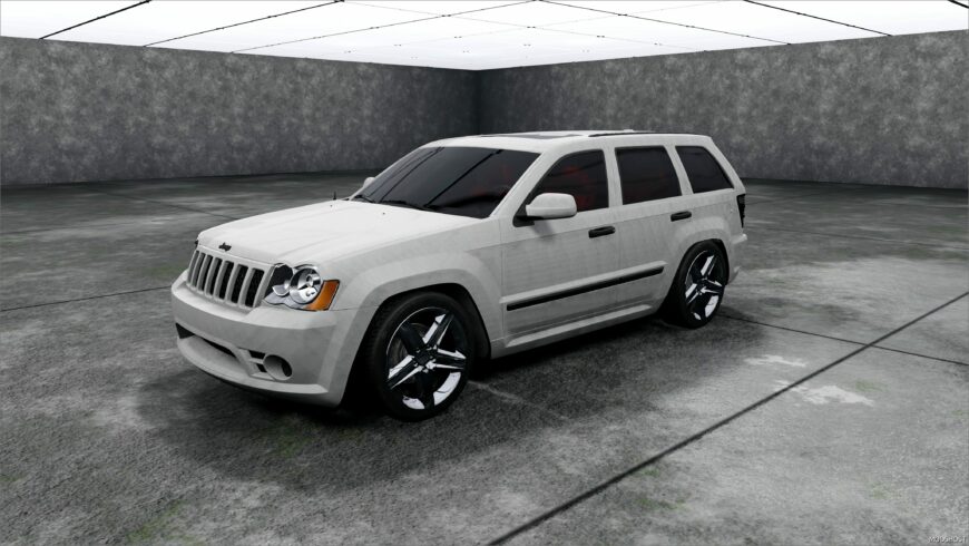 BeamNG Jeep Car Mod: Grand Cherokee SRT8 0.34 (Featured)