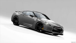 BeamNG Nissan Car Mod: r35 premium mod (free) 0.34 (Featured)