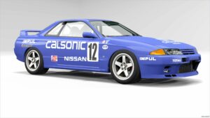 BeamNG Nissan Car Mod: R32 Premium Mod 0.34 (Featured)