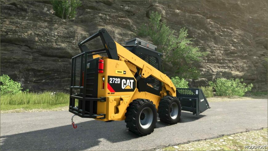 FS25 Caterpillar Excavator Mod: CAT 262D/272D Pack (Featured)